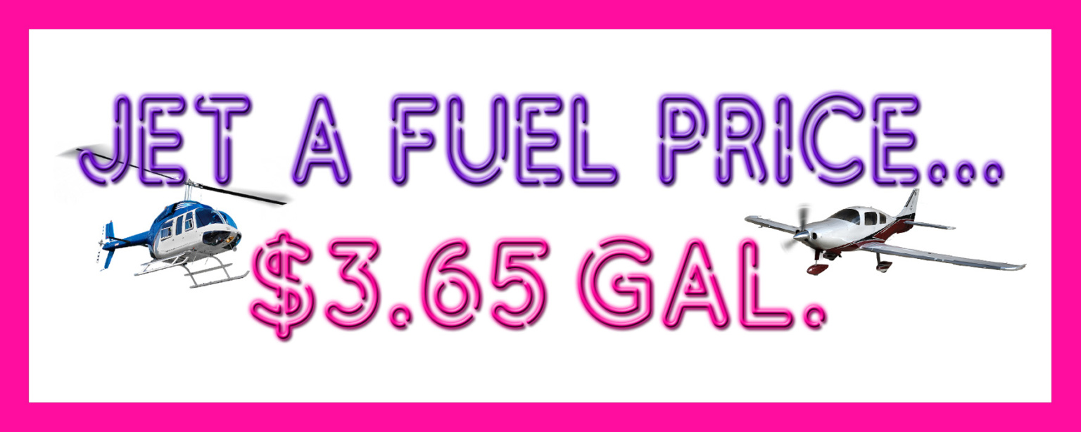 Current Jet A Fuel Price Facebook Post NEON Heliponents, Inc.